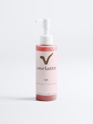 Gentle Facial Cleanser · Paso 01