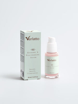 Exosome & Niacinamide Serum · Paso 02