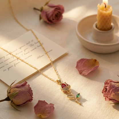 Collar Rosa Eterna