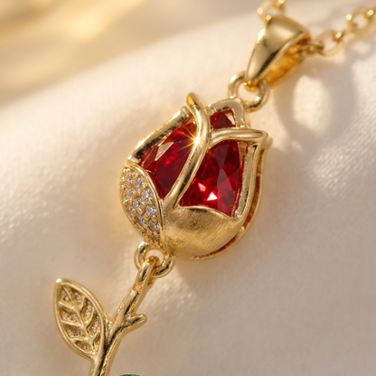 Collar Rosa Eterna