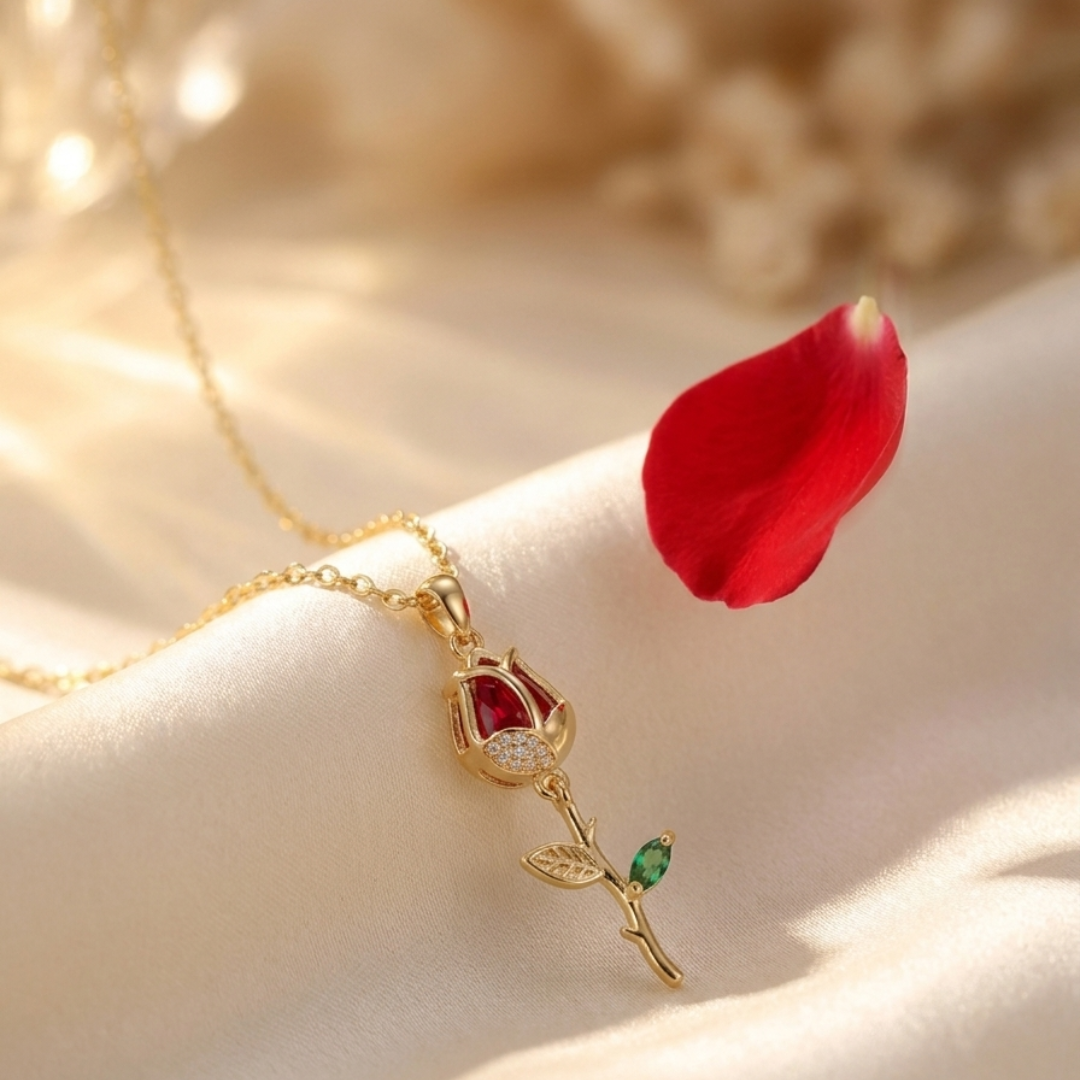 Collar Rosa Eterna