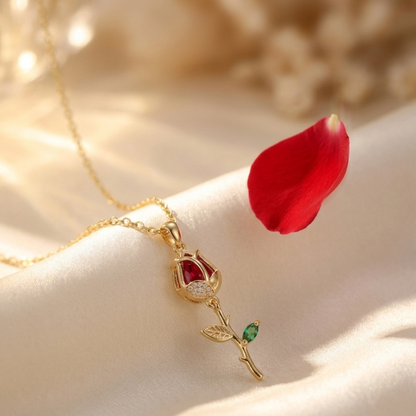 Collar Rosa Eterna